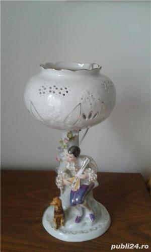 Veioza portelan nefolosita cu figurine