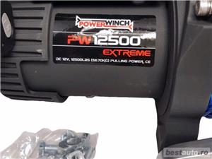 Troliu PW 12500 Extreme PRO SR cu coarda sintetica - 5670 kg NOU - imagine 3