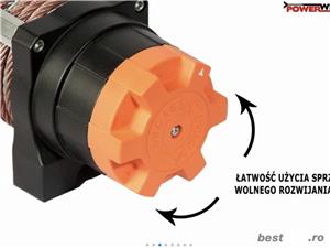 Troliu Electric PW6000E pentru 4X4 cu 2 usi-2722 kg.pe horizontala NOU - imagine 2