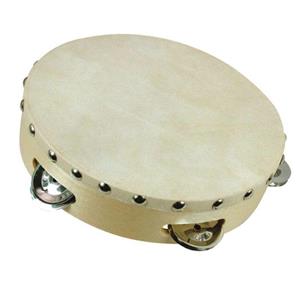 Tamburina PROFESIONALA dubla 2in1 lemn si piele CHERRYSTONE - imagine 2