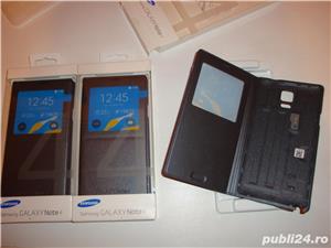 Husa originala Samsung Galaxy Note 4 activa spate telefon S-view noua