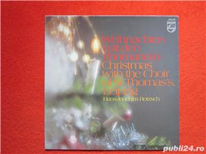 cadou Craciun vinil  Christmas with the Choir Germania 1982 impecabil