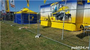 Gard mobil delimitare evenimente, garduri mobile organizare de santier  - imagine 4