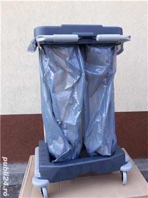 Carucior de  spital, de rufe murdare