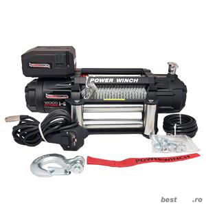 Troliu PowerWinch PW 12000 EXTREME HD (5443kg) MOLEL 2019 NOU