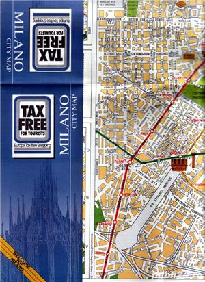 Milano, planul oraşului