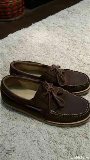 Mocasini din piele intoarsa - imagine 3