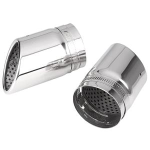 Ornamente toba esapament pentru VW Golf 7 (08.2012-), inox, argintiu, set 2 buc | Timisoara