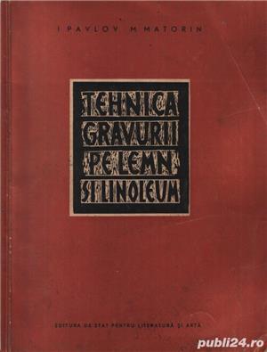 Tehnica gravurii pe lemn & linoleum