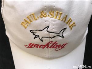 Sapca alba dama barbati Pau l & Shark Yachting bumbac masura universala sepci unisex  - imagine 3