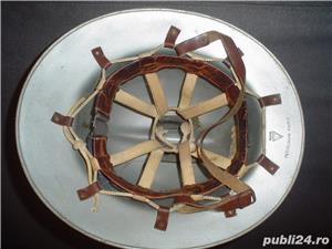 Casca pompier francez Petitcollin Paris - imagine 3