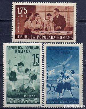 timbre 1953-1954 + timbru fiscal Ferdinand