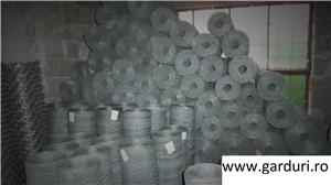 Plasa tip Rabitz- Impletitura hexagonala zincata