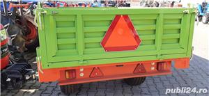 Remorca monoax 2 T basculabila pe spate - imagine 3 Remorca monoax 2 T basculabila pe spate - imagine 3