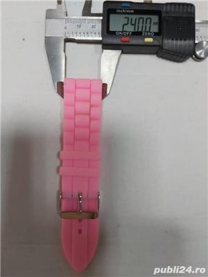 Curele Ceas din Silicon 24mm - imagine 6