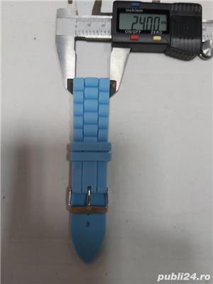 Curele Ceas din Silicon 24mm - imagine 2