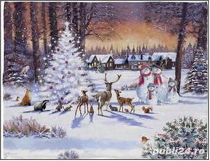 Cani cu picturi celebre si motive de Paste, ziua copilului, onomastici, craciun!  - imagine 3