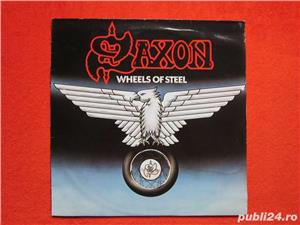 vinil Saxon ‎- Wheels Of Steel (heavy metal) made in France 1980