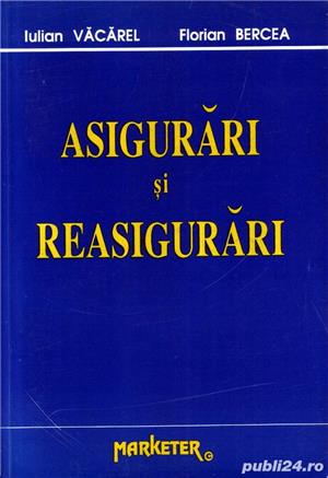 Asigurări şi reasigurări de I. Văcărel, F. Bercea