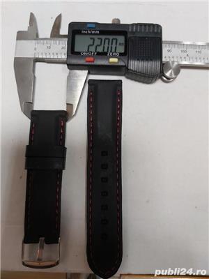 Curele Ceas Silicon 22mm - imagine 3