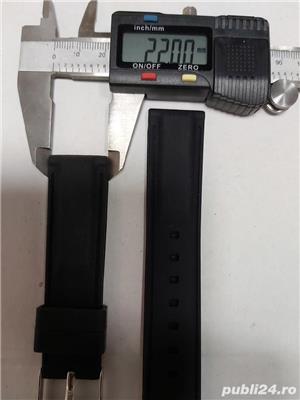 Curele Ceas Silicon 22mm - imagine 2