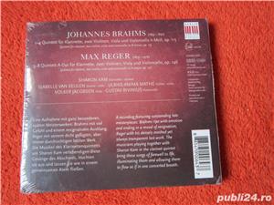 cd rar Clarinet Quintets -Johannes Brahms, Max Reger  2015-sigilat - imagine 4