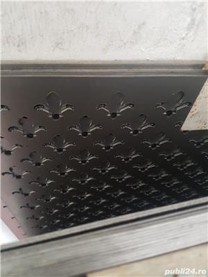 Tabla perforata otel 1x1000x2000mm R1.5T3  Rv 1.5-3 perforatie rotunda 1.5mm pas 3m foaie gaurita  - imagine 4