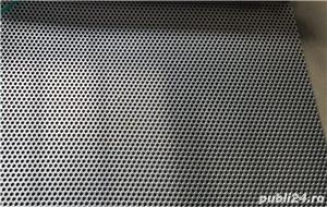 Tabla perforata otel 1x1000x2000mm R2.5T4  Rv 2.5-4 perforatie rotunda 2.5mm pas 4mm foaie gaurita 