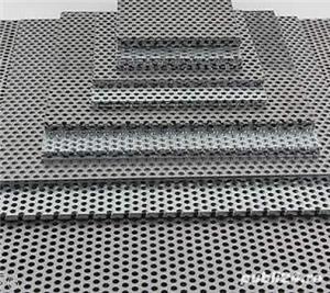 Tabla perforata otel 1x1000x2000mm R3T5  Rv 3-5 perforatie rotunda 3mm pas 5m foaie gaurita stantata - imagine 3