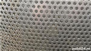 Tabla perforata otel 1x1000x2000mm R5T8  Rv 5-8 perforatie rotunda 5mm pas 8m foaie gaurita stantata