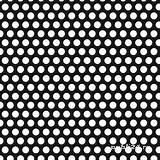 Tabla perforata otel 1x1000x2000mm R6T9  Rv 6-9 perforatie rotunda 6mm pas 9m foaie gaurita stantata