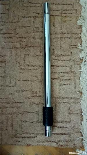 Tub flexibil,  tub telescopic metalic,  perie aspirator Conti - imagine 5