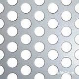 Tabla inox perforata 1x1000x2000mm R10T15 Rv10-15 perforatie rotunda 10mm gaurita sita otel inoxidab