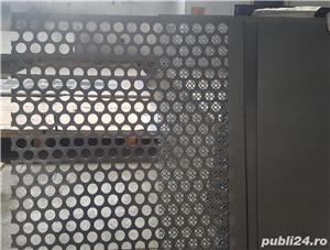 Tabla perforata otel 1.5x1000x2000mm R30T40 Rv30-40 perforatie rotunda 30mm pas 40mm foaie gaurita