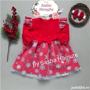 Rochite " fulg de nea", "craciunita", "spiridus" - imagine 2