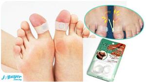 Set inele silicon magnet deget picior slabire slabit disparitie monturi indreptat picioare in X  - imagine 2