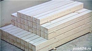 Grinzi lamelare din lemn stratificate incleiate cu adeziv de umiditate - imagine 5