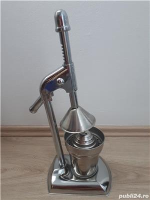 Storcător manual, profesional din inox, pentru citrice, nefolosit - imagine 2