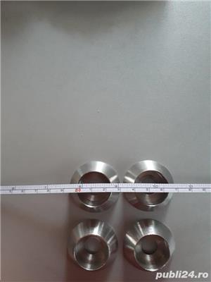 set inox 4 antifurturi roti auto sau suporturi ou/lumanari - imagine 4