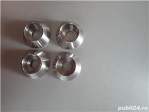 set inox 4 antifurturi roti auto sau suporturi ou/lumanari