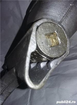 Masina de stors rosii veche romanesca,masina suc rosii cu sita inox flacara - imagine 3