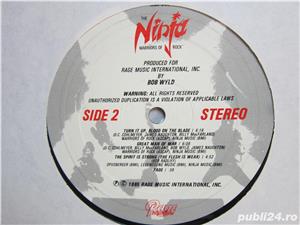 vinil The Ninja ‎-Warriors Of Rock-made in USA 1985-Heavy Metal - imagine 4