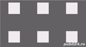 Tabla perforata otel 2x1000x2000mm C20U50 Q20T50 perforatii patrate 20x20mm decorativa, panou gard - imagine 2