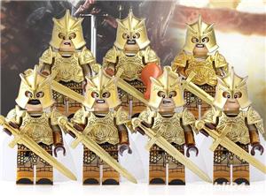 Set 7 Minifigurine tip Lego Game of Thrones: Golden Kingsguard
