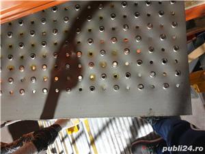 Tabla perforata antiderapanta inox 2x1000x2000mm perforatie rotunda 8mm Aderstop Heal-safe Ambutisat - imagine 2
