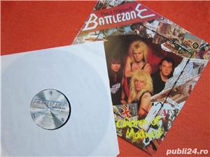 Paul Di'anno's Battlezone ex-Iron Maiden lead vocals Heavy Metal vinil - imagine 5