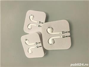 PRET WOW! Casti IPHONE ORIGINALE jack 3.5 mm utilizabile Samsung, LG, Huawei - imagine 4