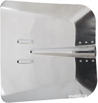 Vand Lopata Patrata din Aluminiu pt Zapada / L[mm]: 350; B[mm]: 340; G[mm]: 1.5; C: 1