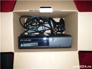 X Box 360 Slim La Cutie +Jocuri Toate Accesoriile Aferente  HDD 500 Giga   (Schimb)  - imagine 3