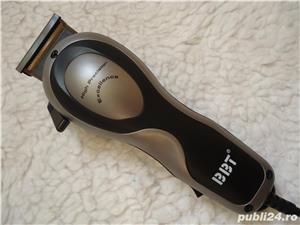 Masina profesionala cu fir ras tuns frezat 5 dimensiuni tundere ajustat parul barba mustata perciuni - imagine 3